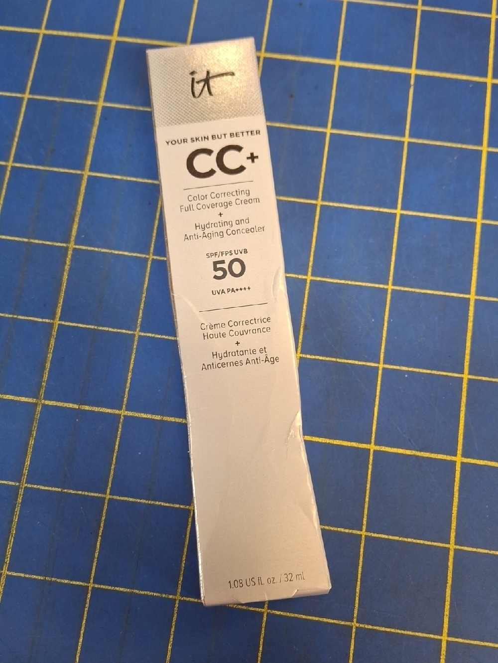 it jeans CC+ Color Correcting Full Coverage Cream SPF 50 NEW